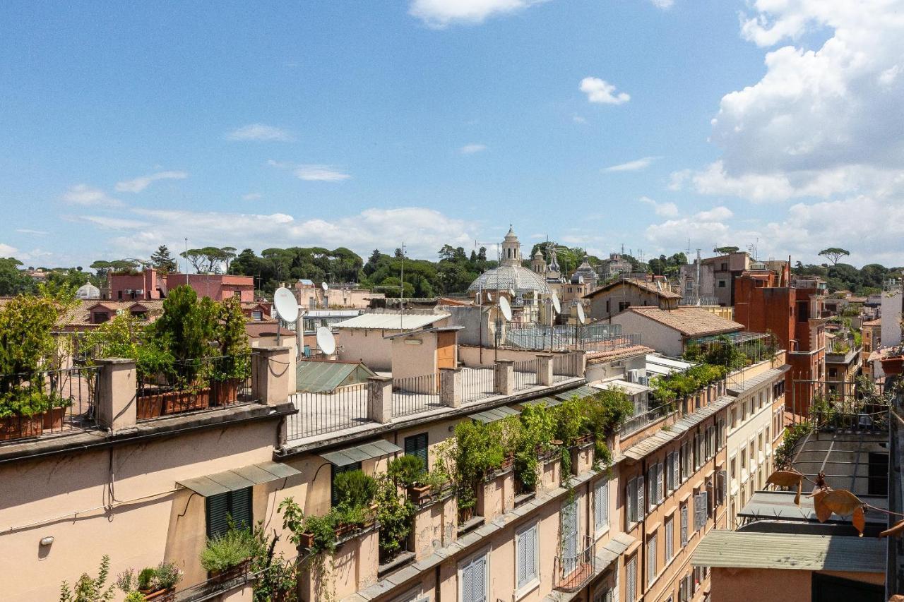 Lovely New Attic, Piazza Del Popolo! Roma Exterior foto